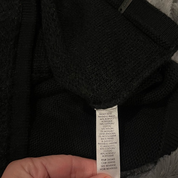 Calvin Klein Large Black and Gray Sweater - Picture 9 of 11